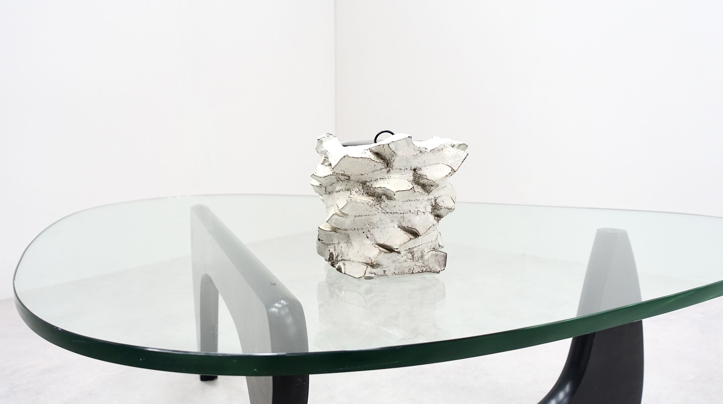 Noguchi table and Shozo Michikawa ceramic box