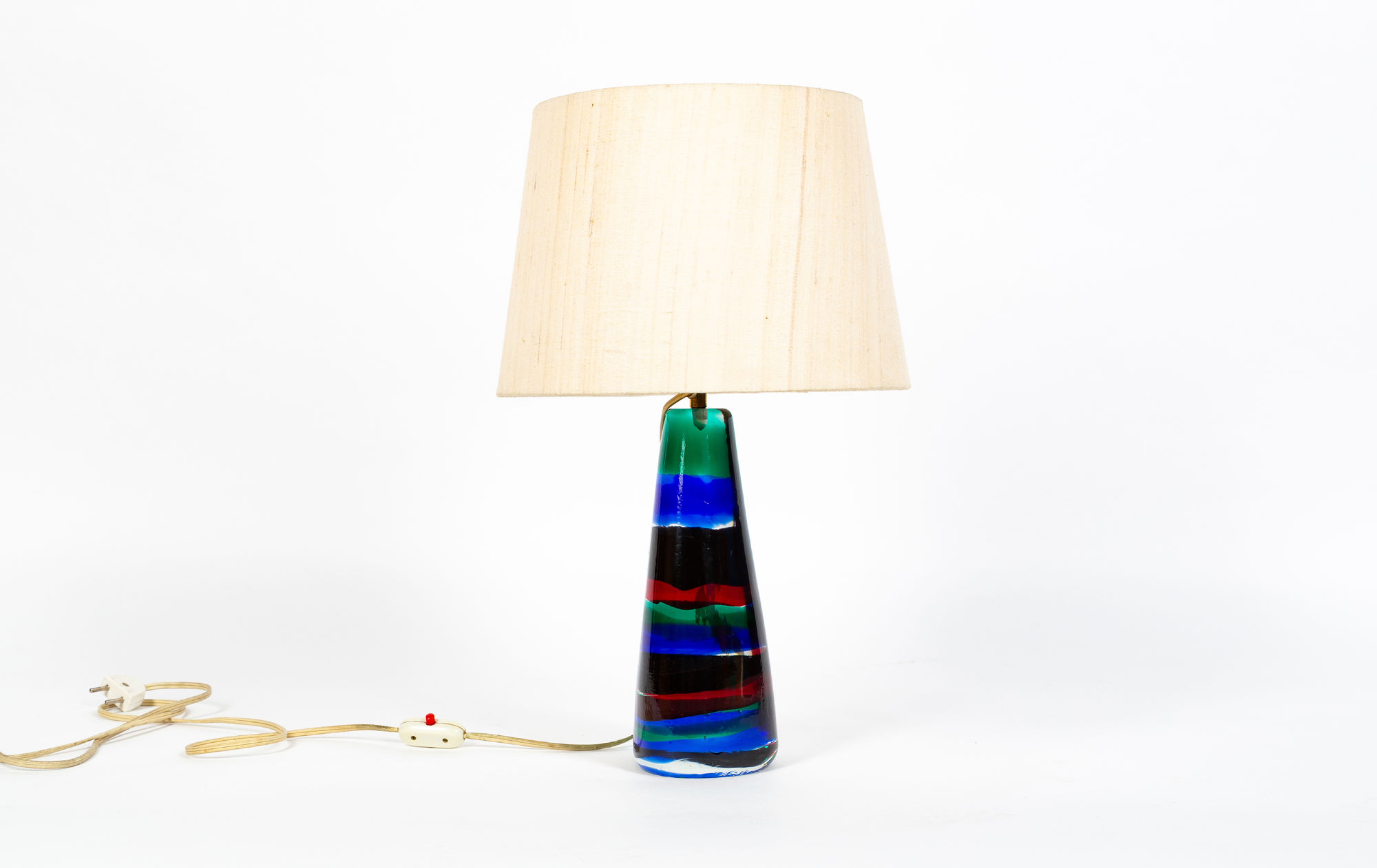 Fulvio Bianconi Glass lamp