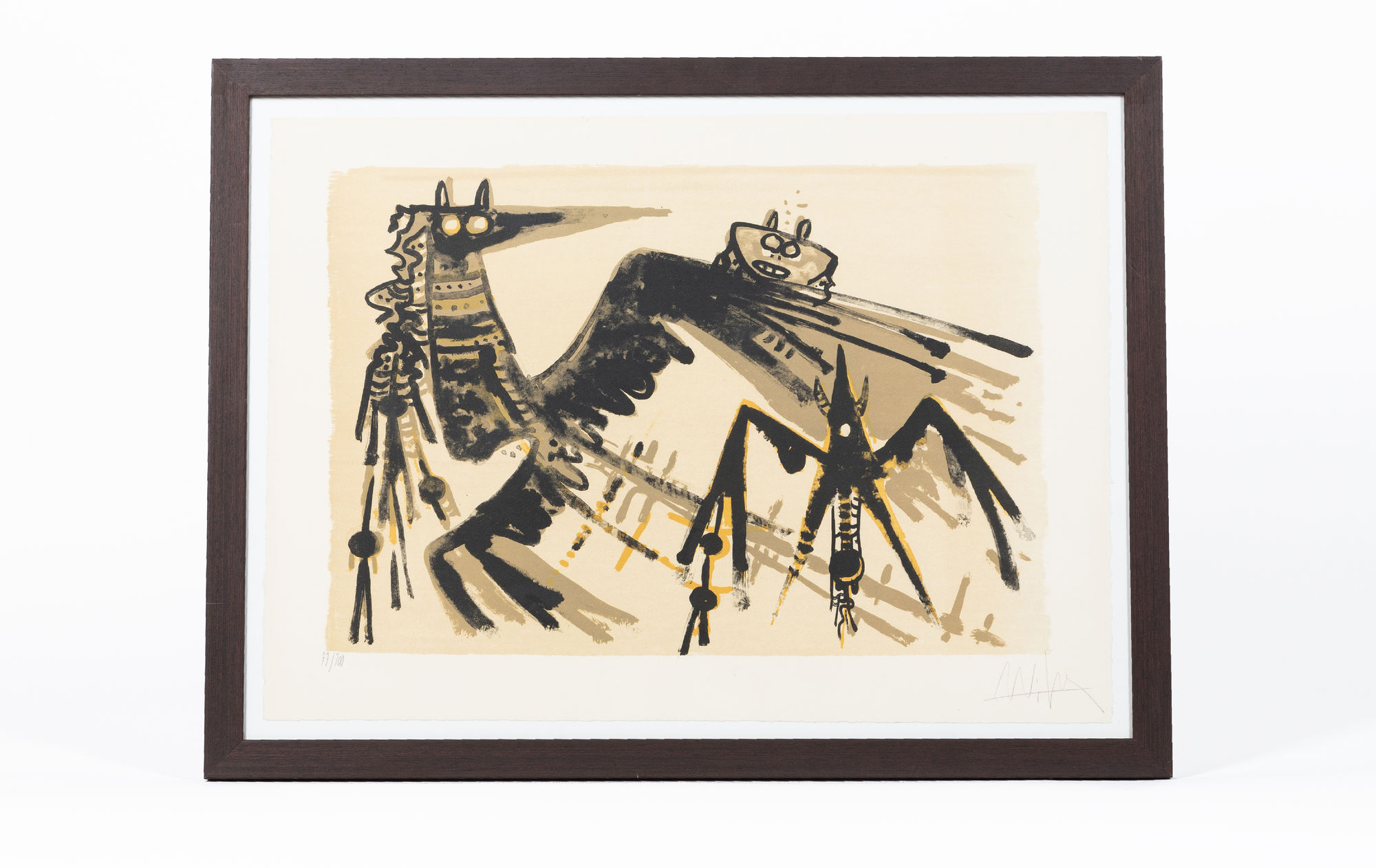 Wilfredo Lam Serigraphy