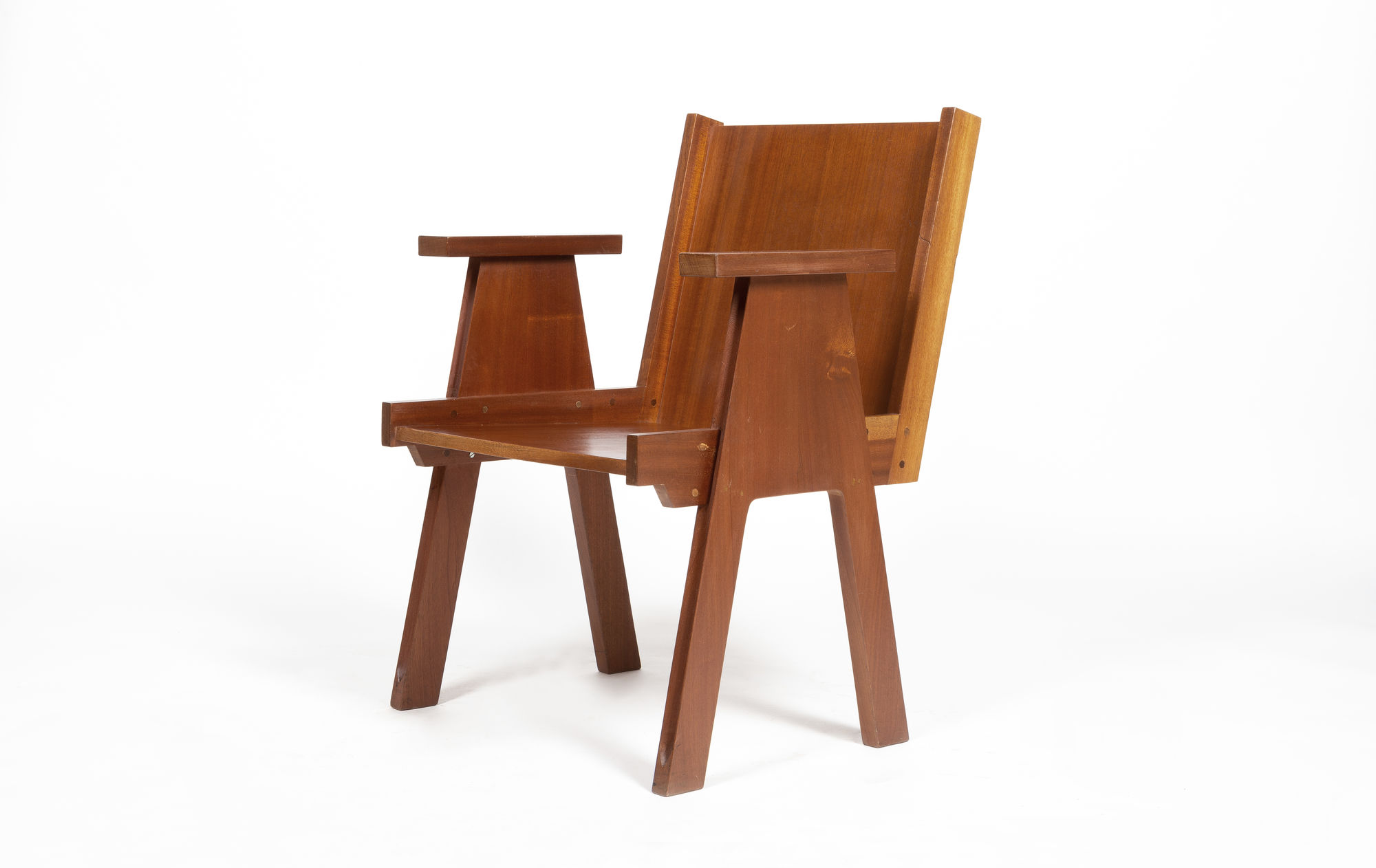 Angelo Mangiarotti Club 44 armchair