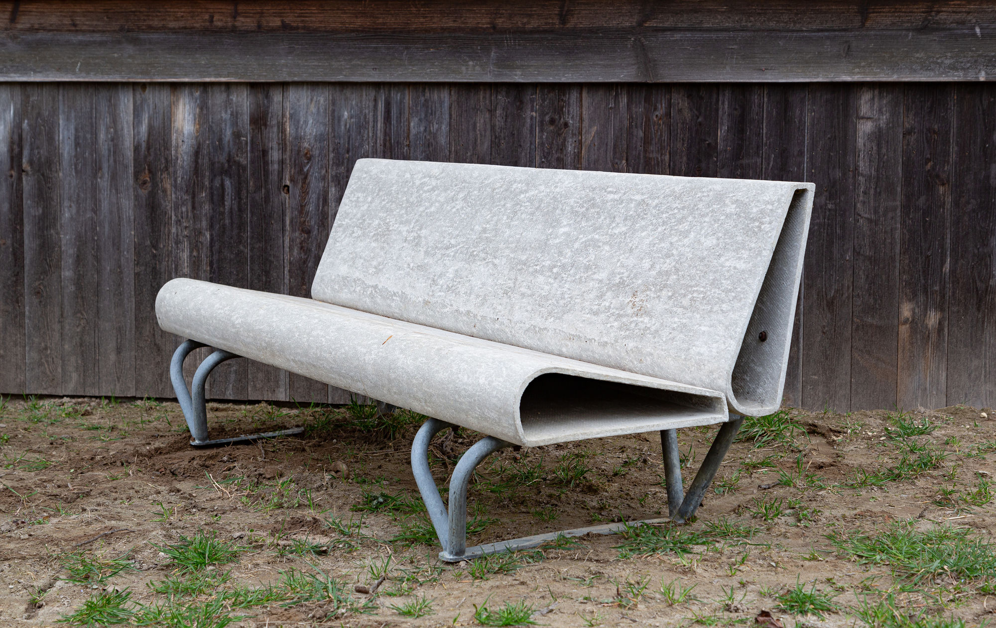 André Lasserre Eternit bench
