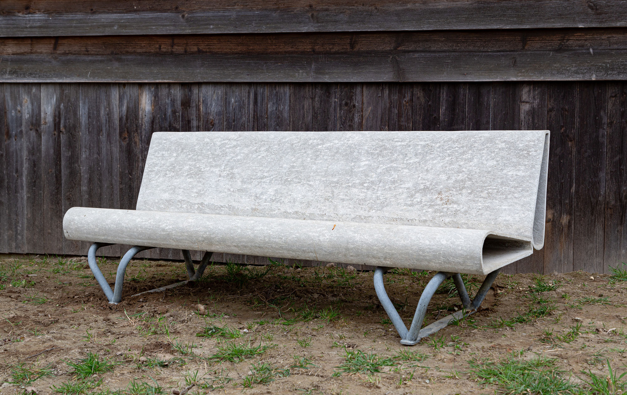 André Lasserre Eternit bench