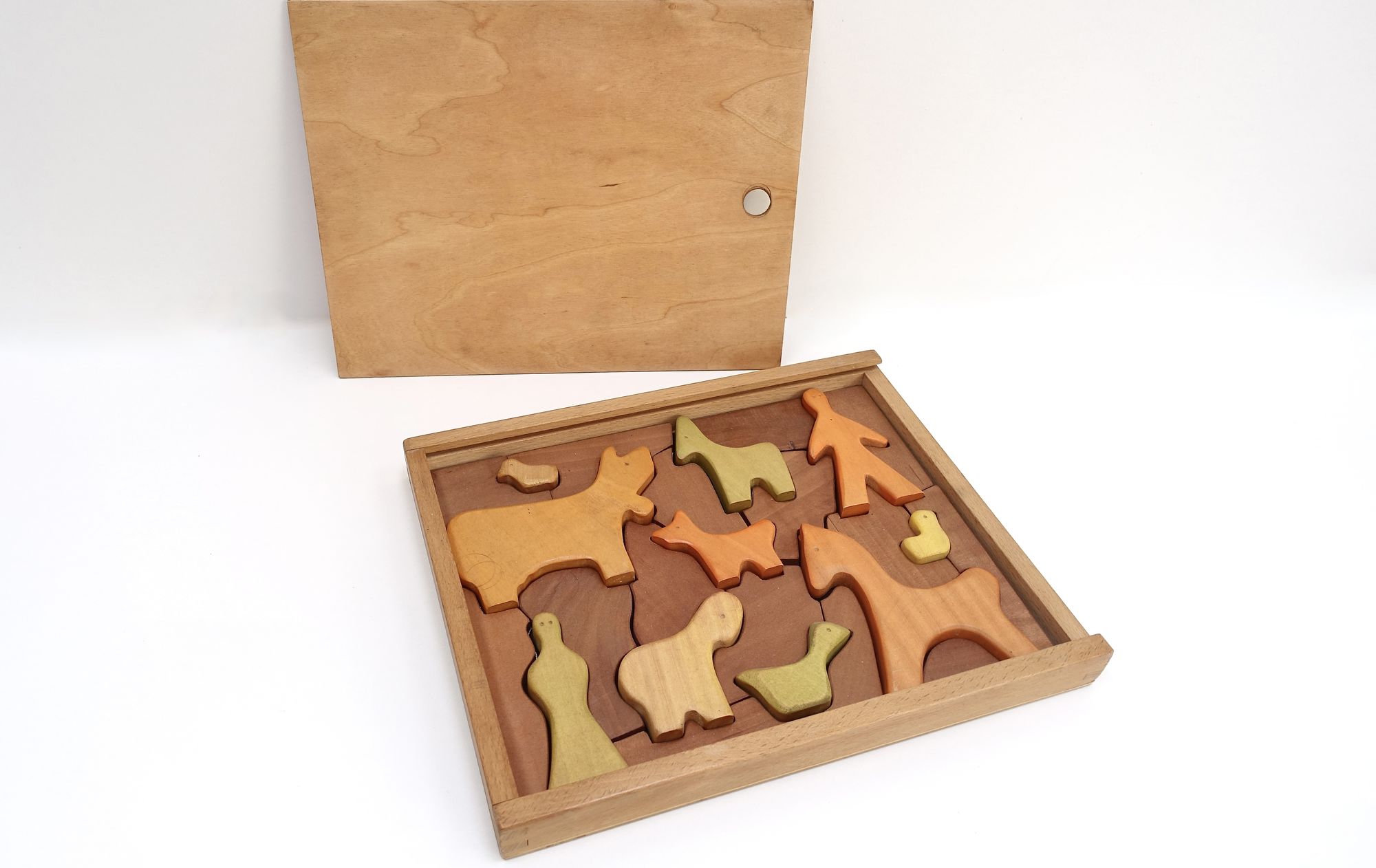 Antonio Vitali Swiss wooden toy 50s
