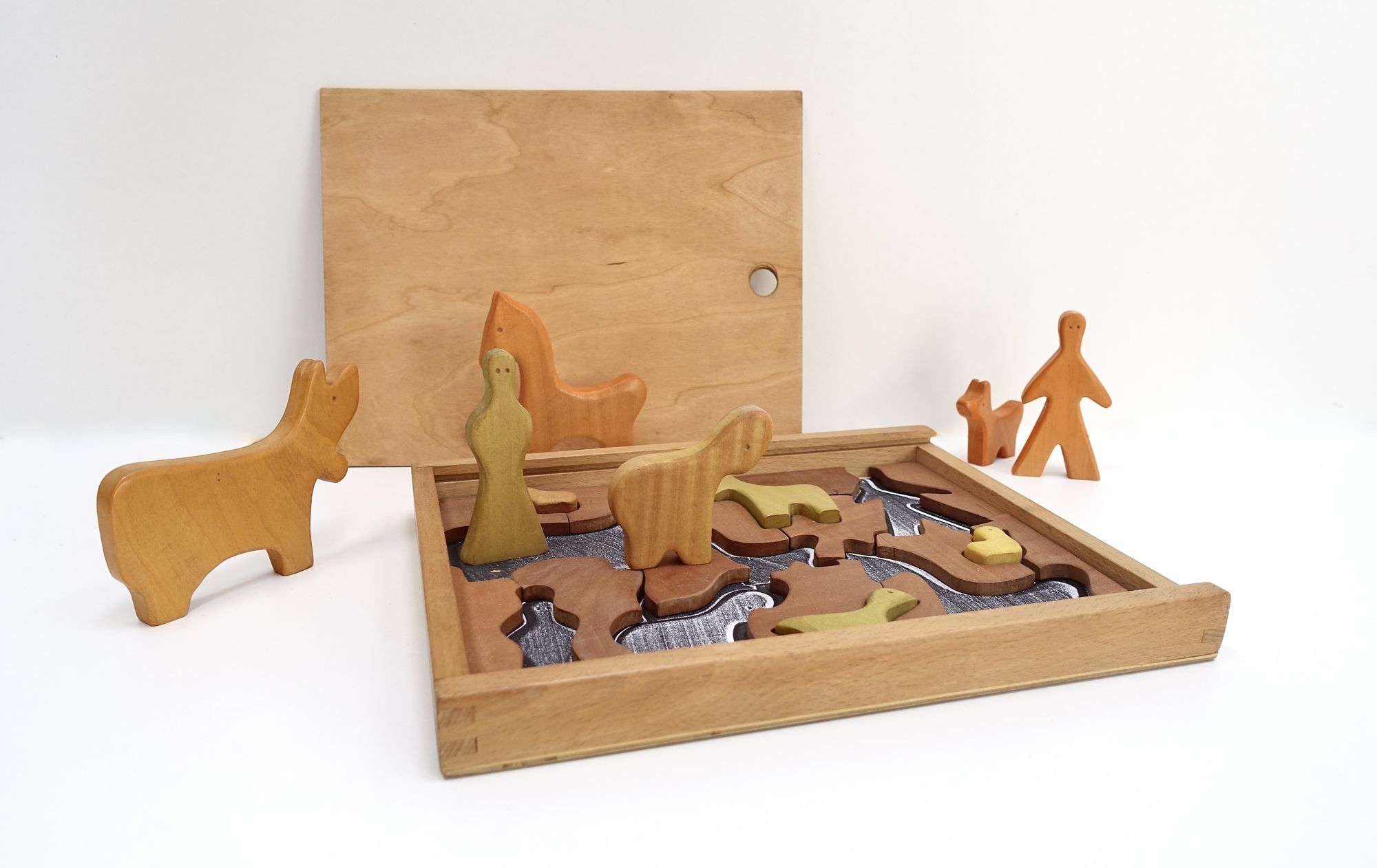Antonio Vitali Swiss wooden toy 50s