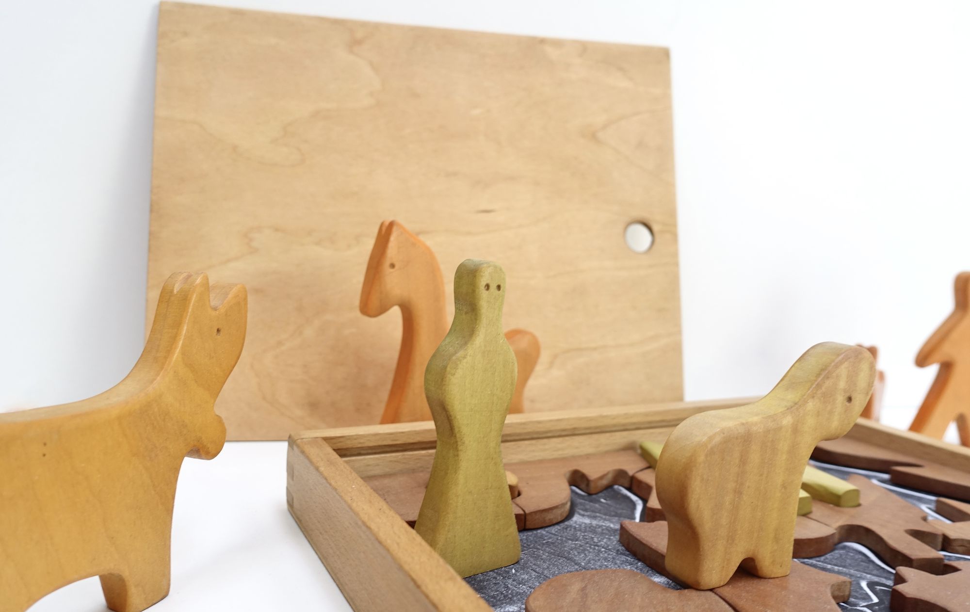 Antonio Vitali Swiss wooden toy 50s