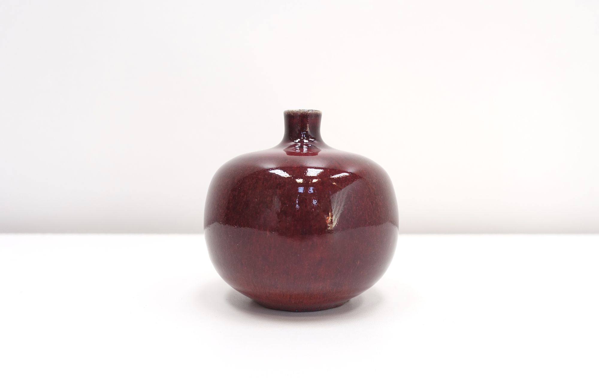 Edouard Chapallaz Swiss ceramic vase 70s