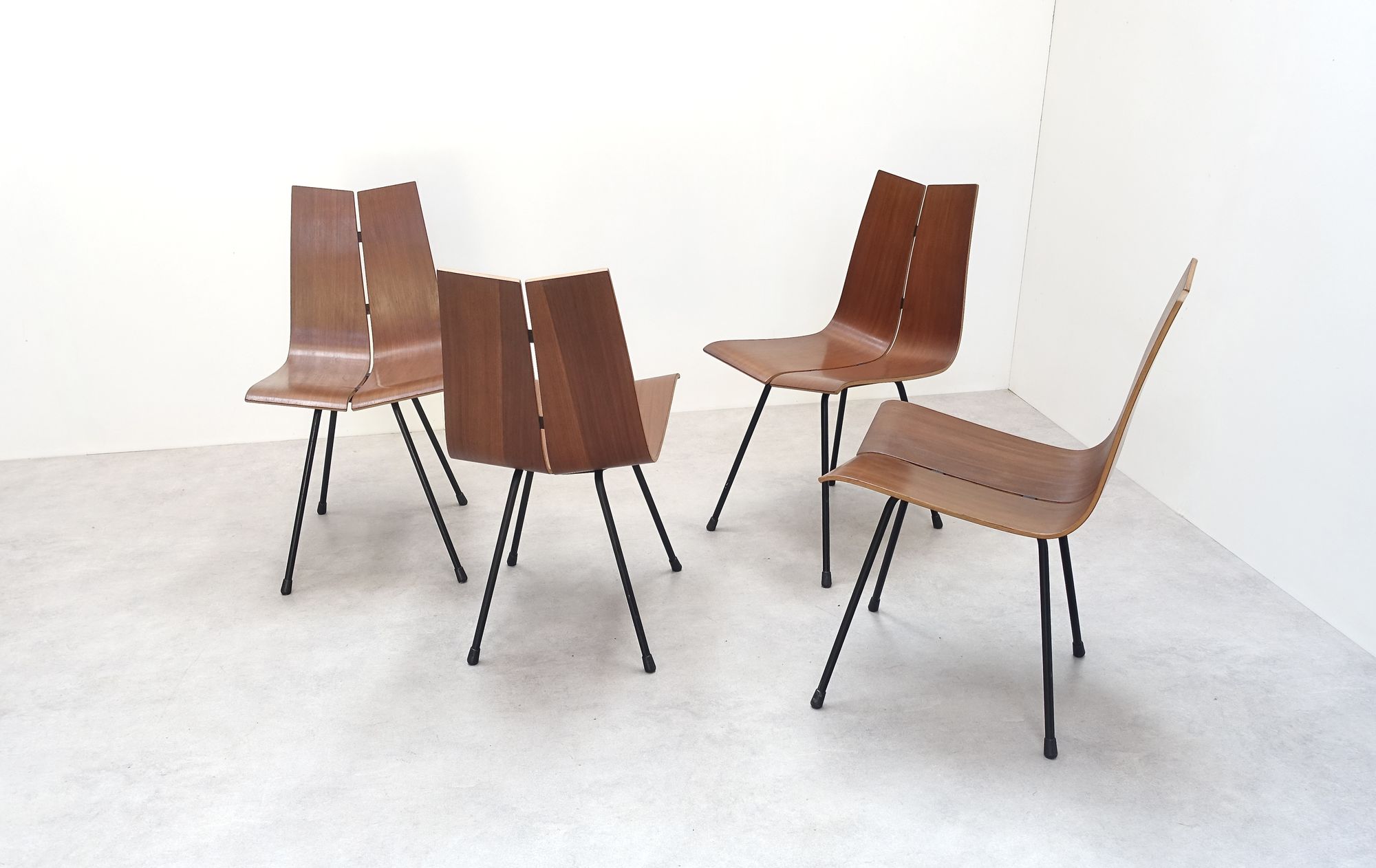 Hans Bellmann chair Swiss design 50s