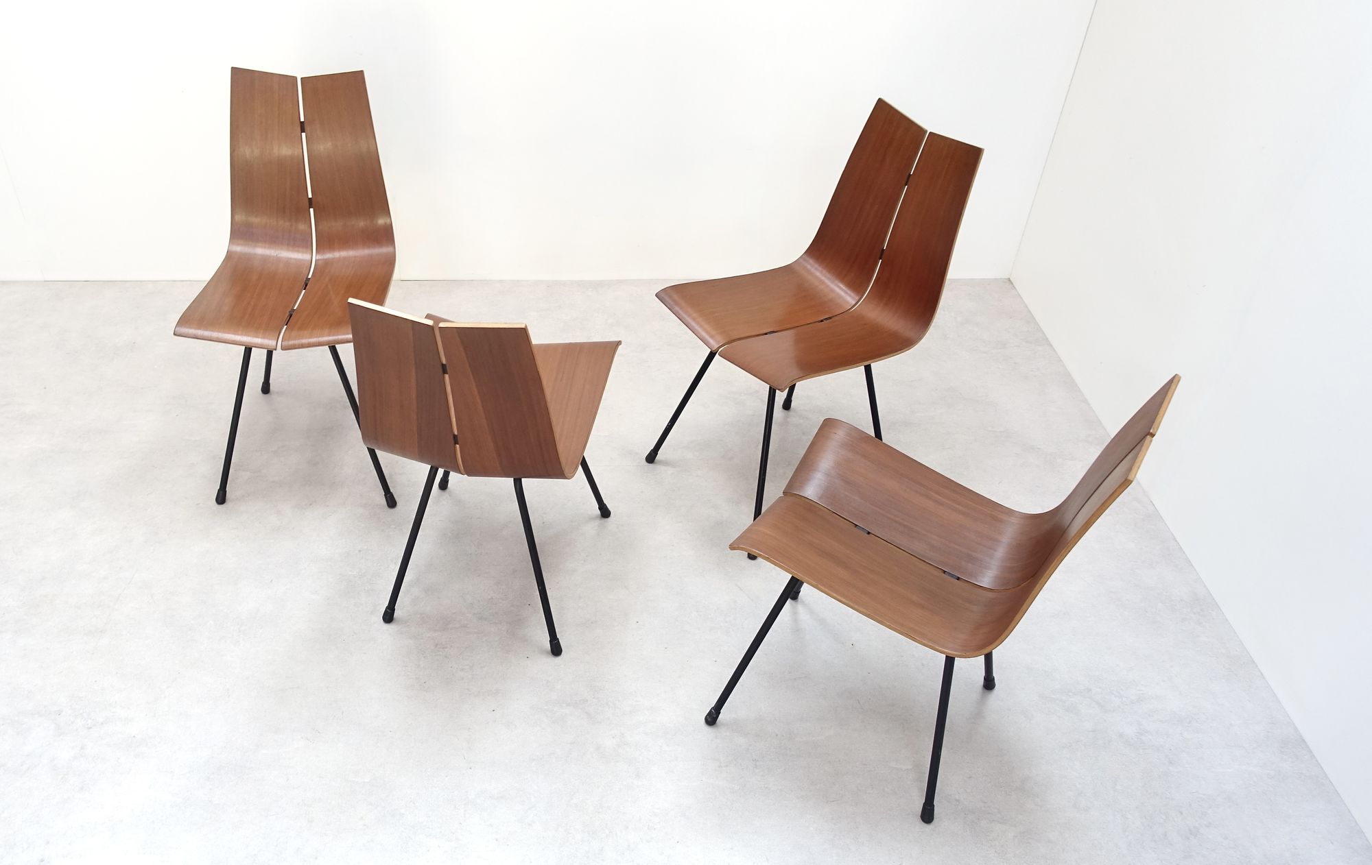 Hans Bellmann chair Swiss design 50s