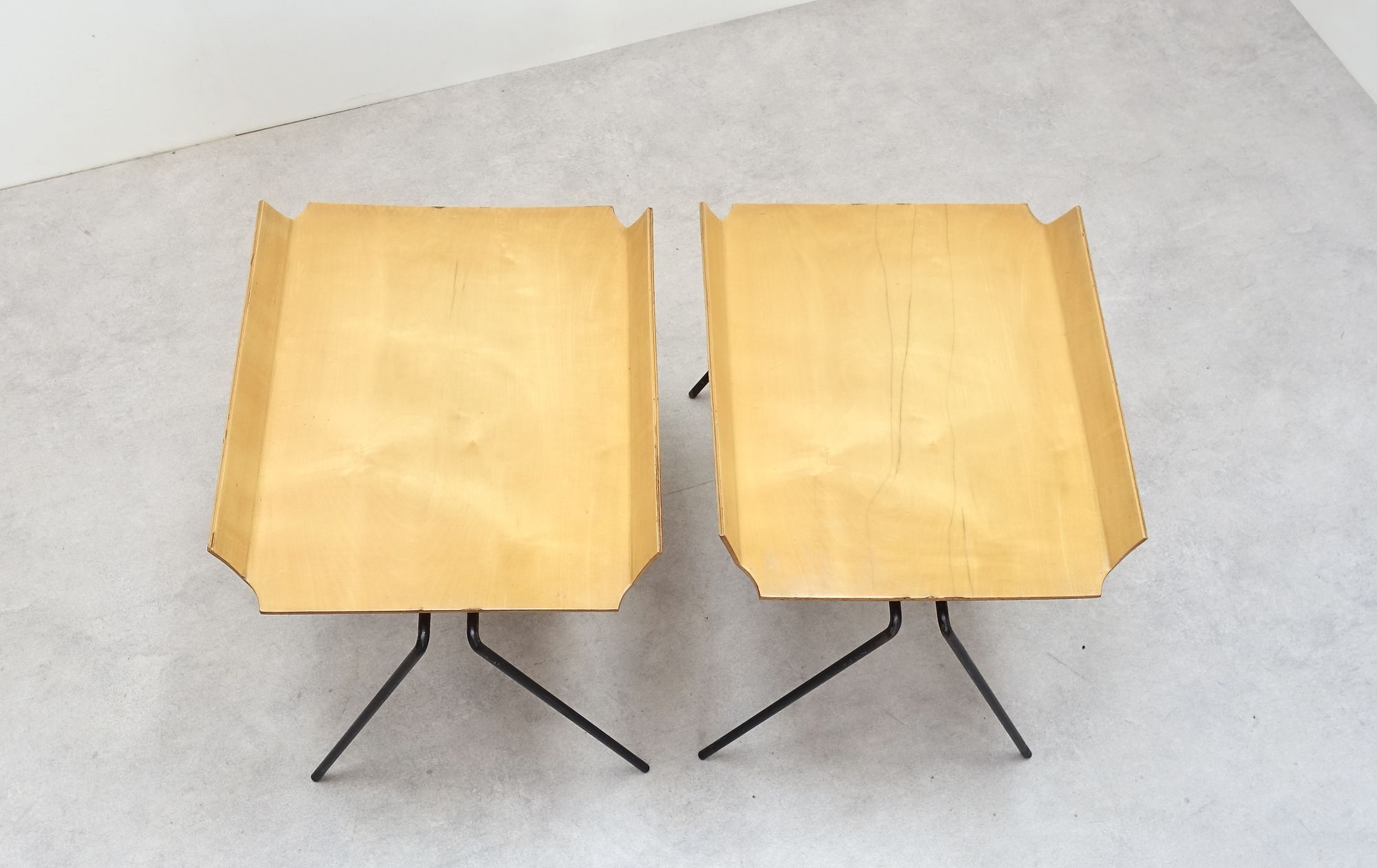 Swiss coffee table design Hans Bellmann Horgen Glarus 50s
