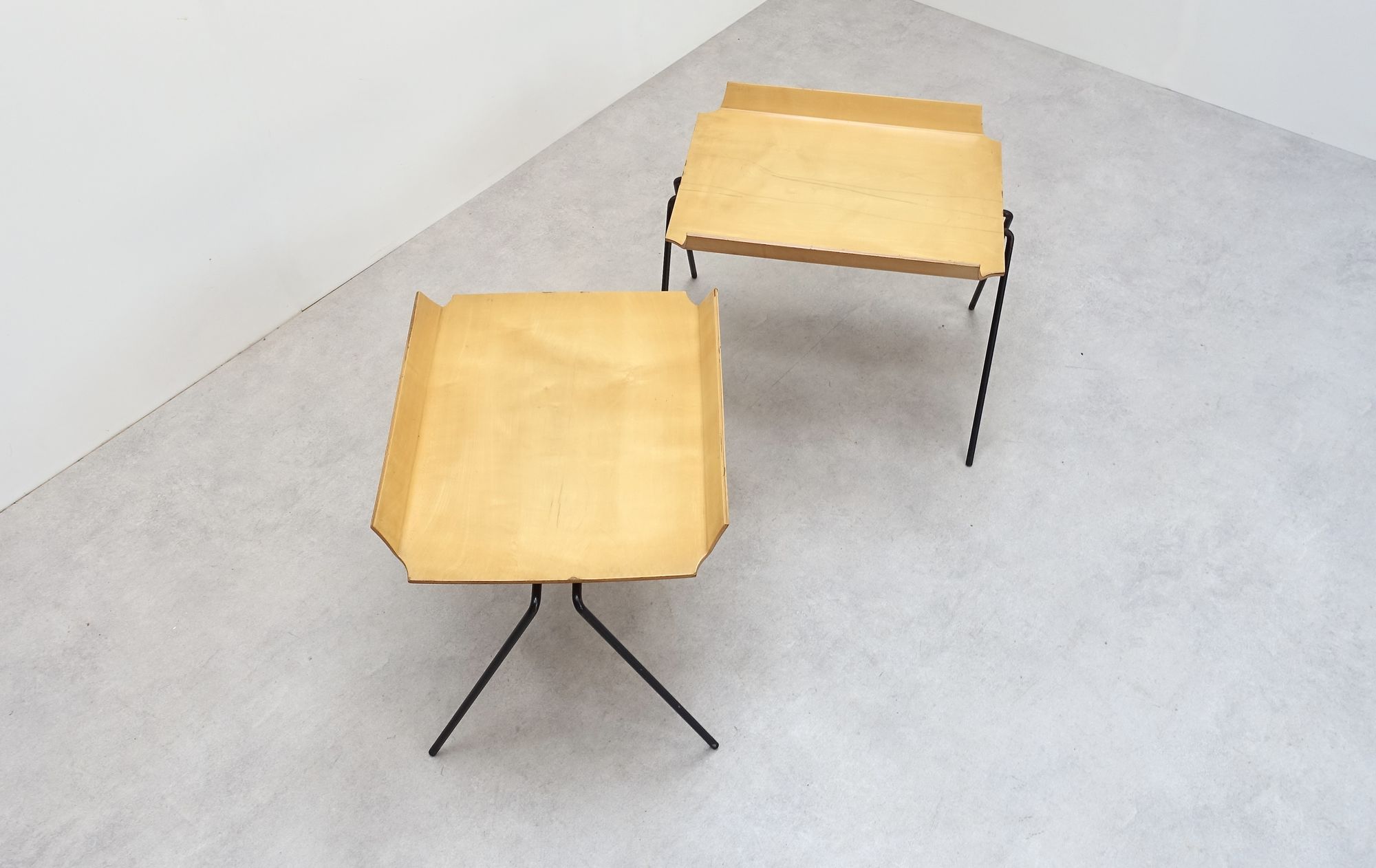Swiss coffee table design Hans Bellmann Horgen Glarus 50s