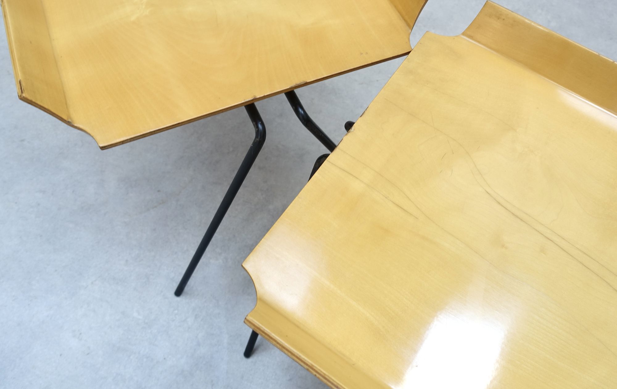 Swiss coffee table design Hans Bellmann Horgen Glarus 50s