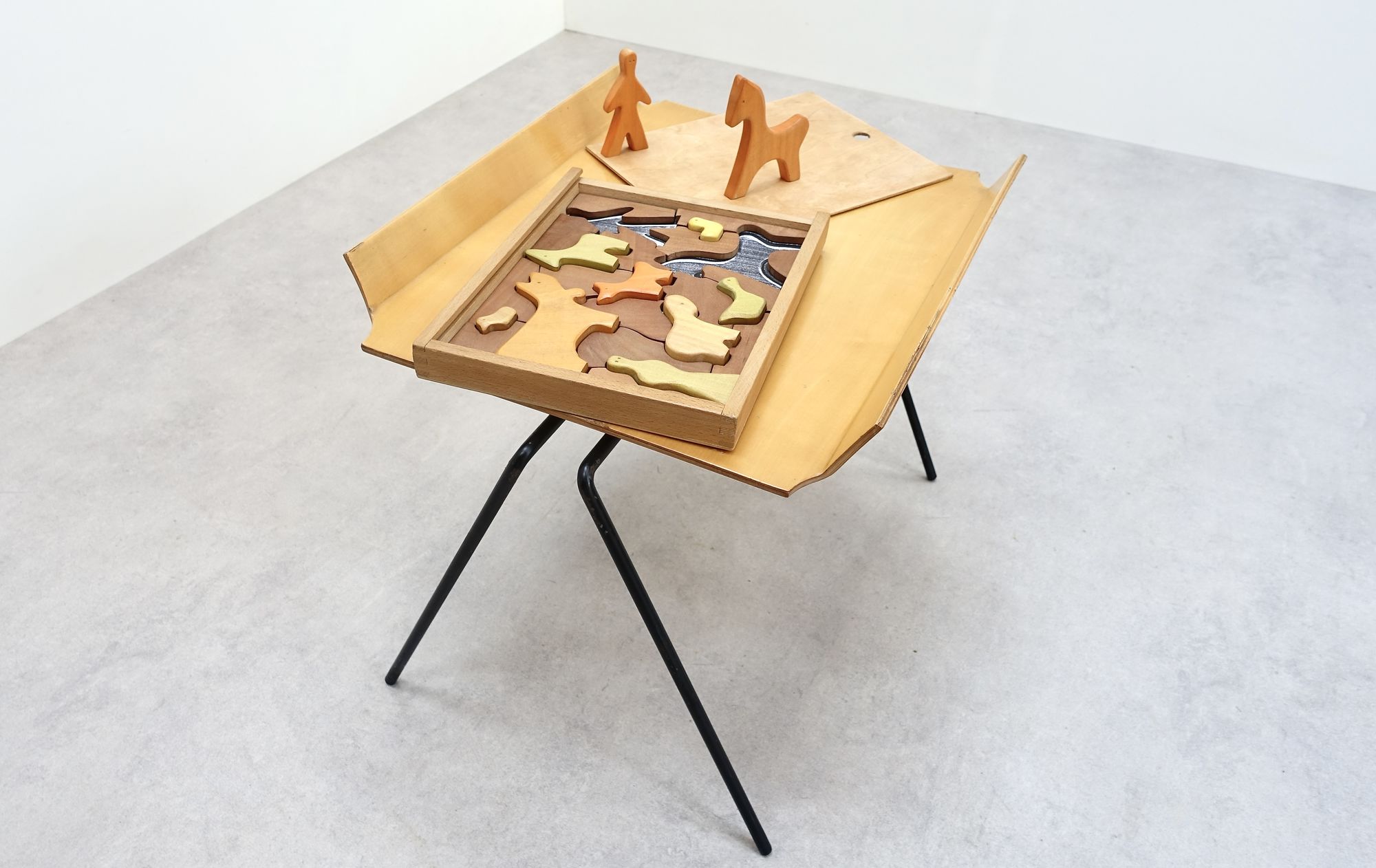 Antonio Vitali Swiss wooden toy 50s
