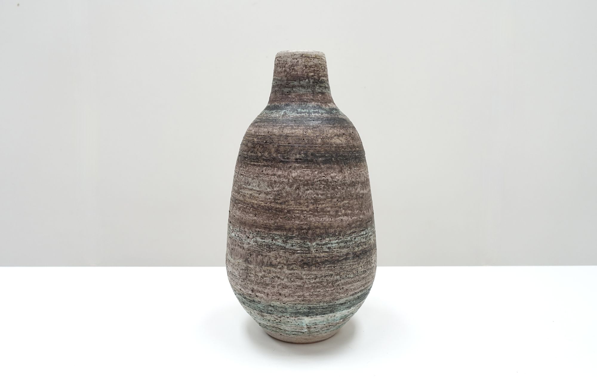 Swiss ceramic vase Gustav Speorri 60s