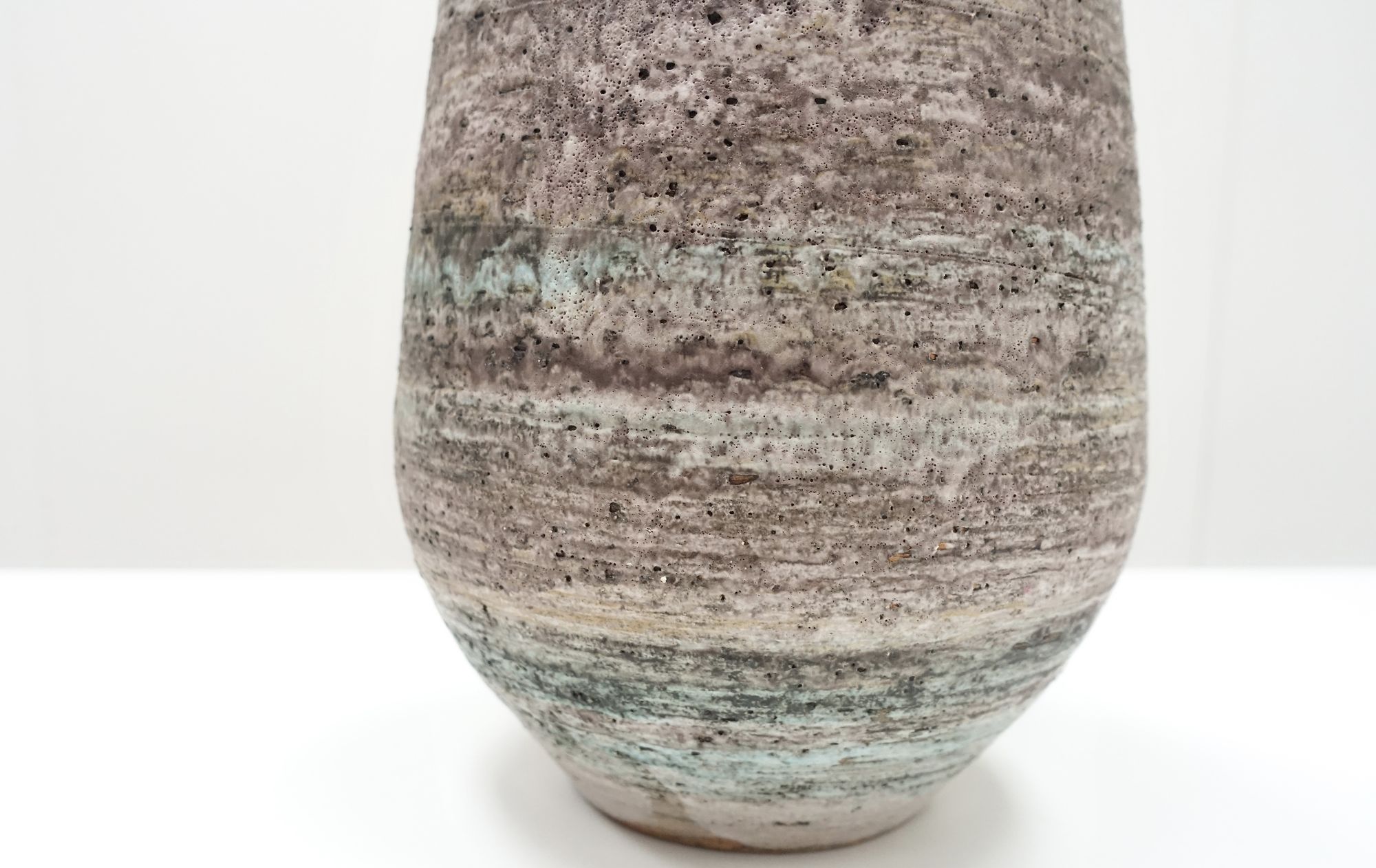 Swiss ceramic vase Gustav Speorri 60s