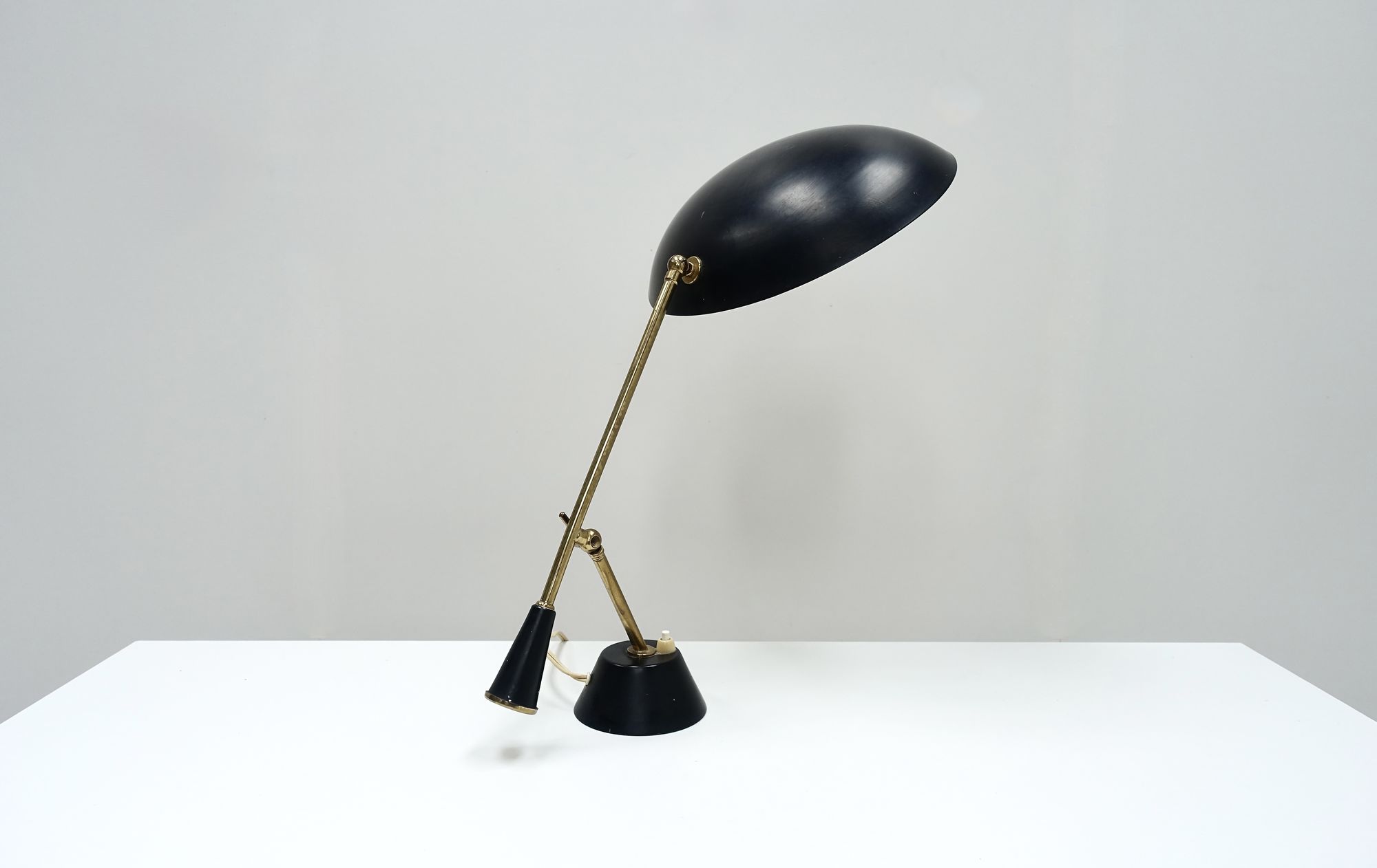 swiss lamp B.A.G. Turgi 50s
