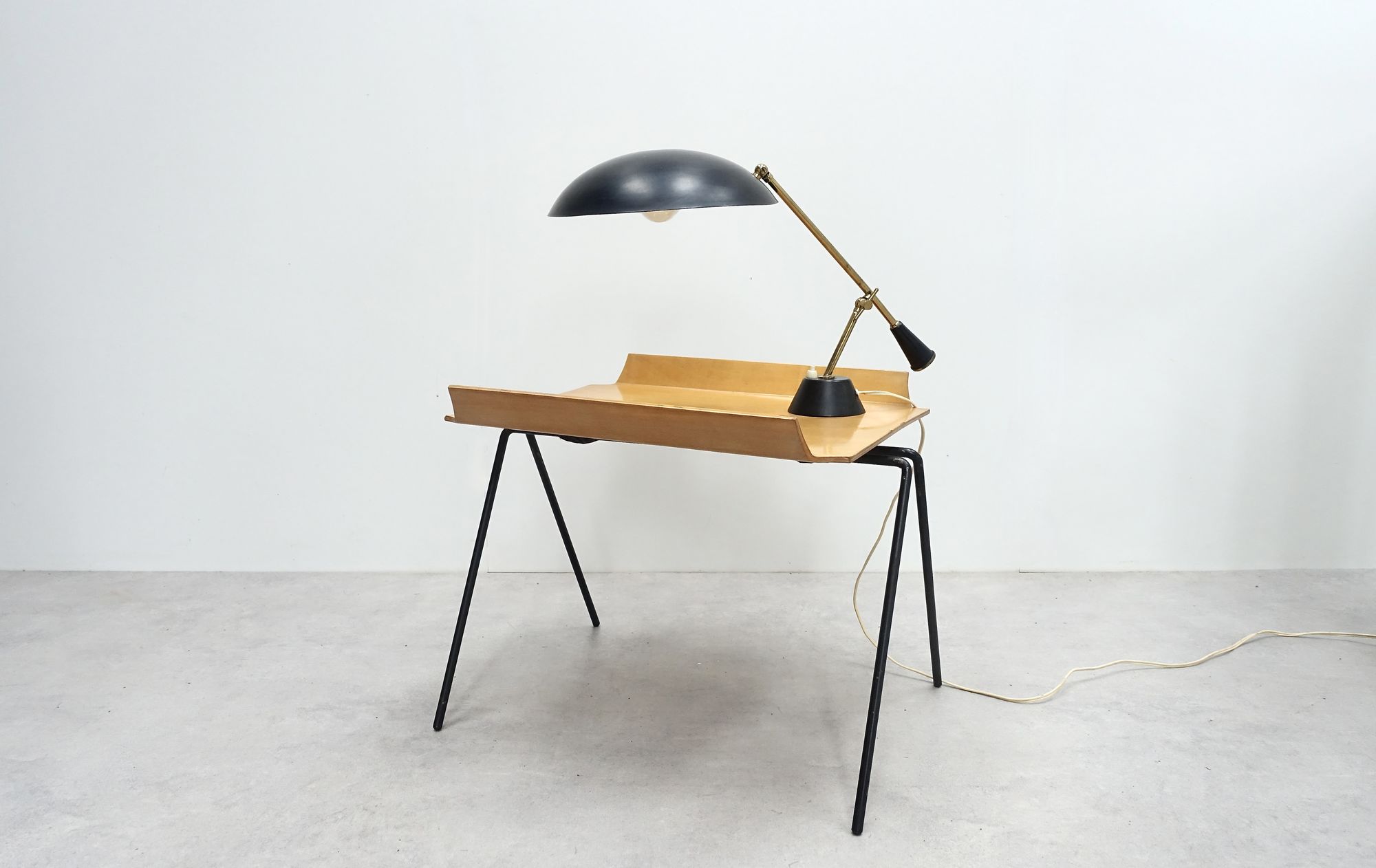 swiss lamp B.A.G. Turgi 50s