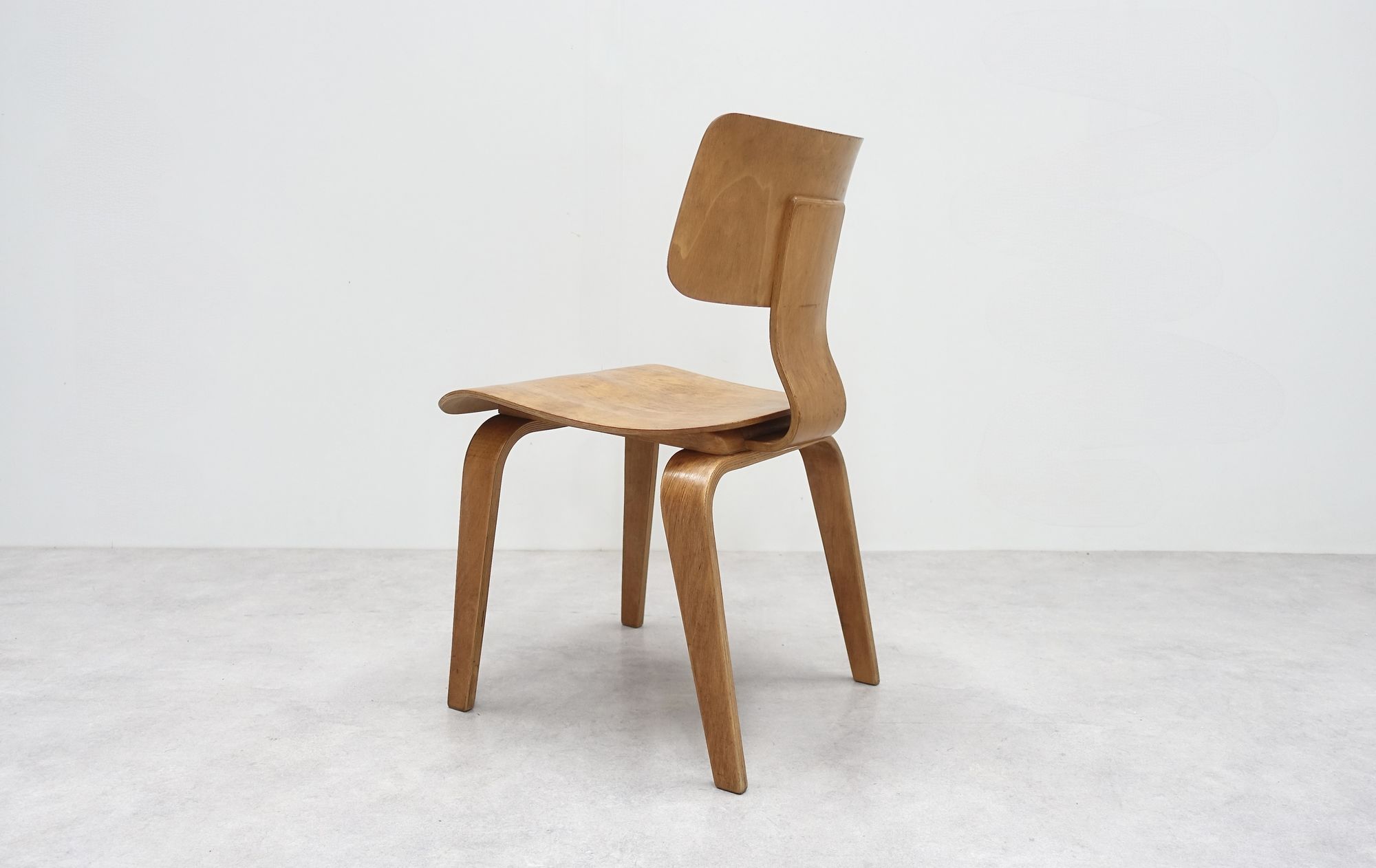 Plywood chair Horgen Glarus Swiss 50s