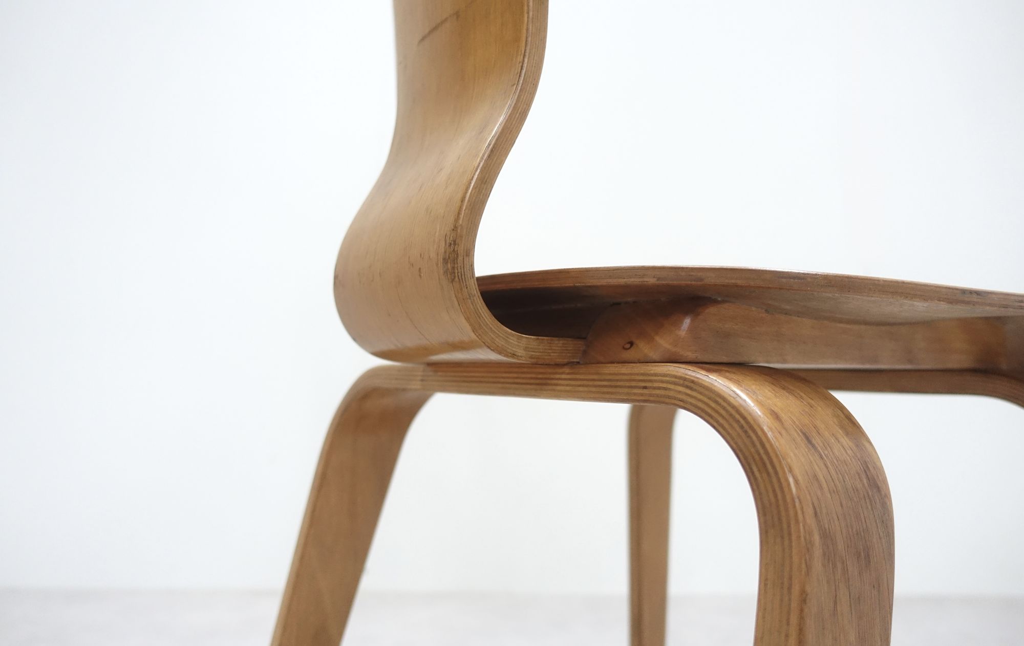 Plywood chair Horgen Glarus Swiss 50s