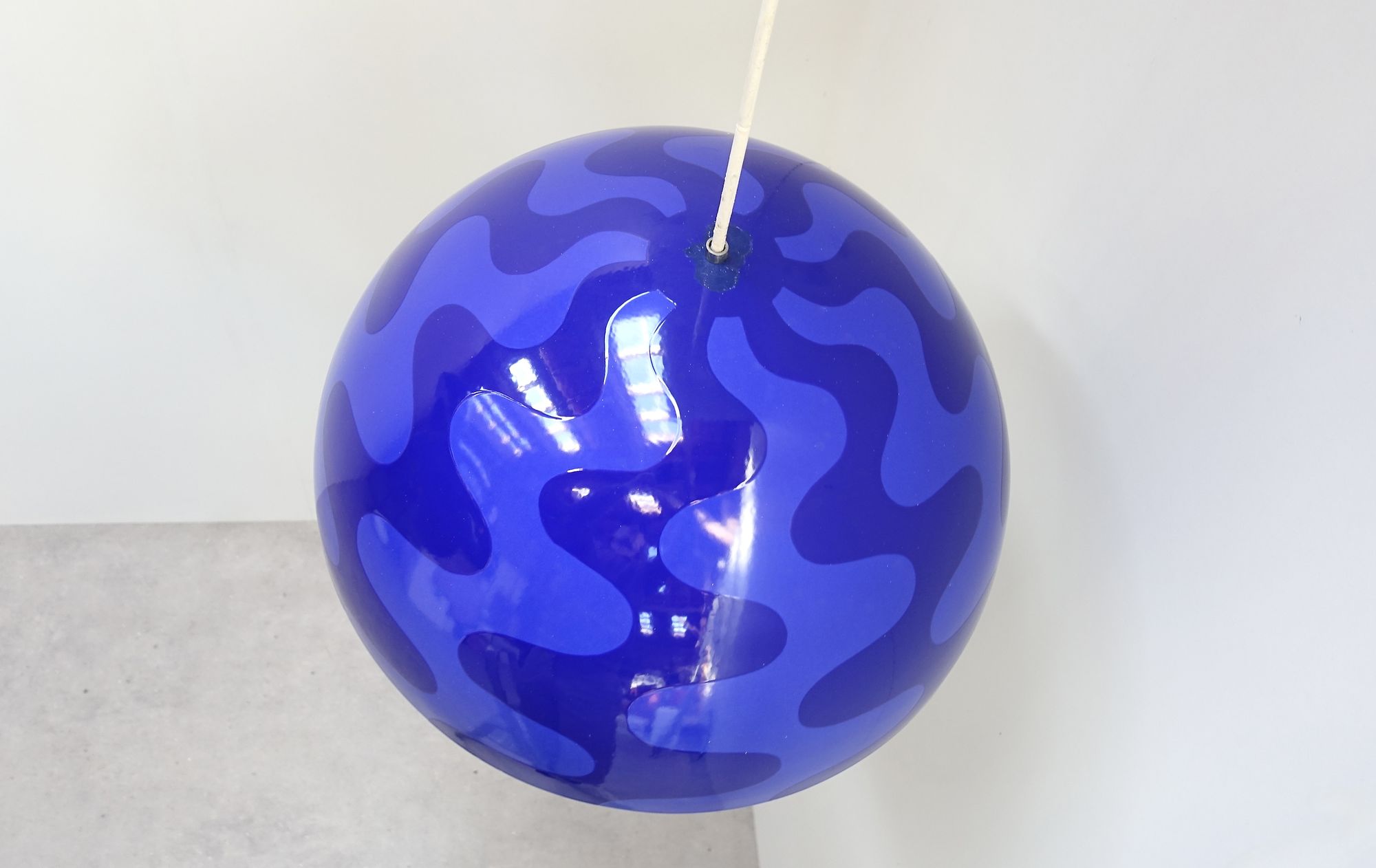 big flower pot lamps Verner Panton Pouslen 70s