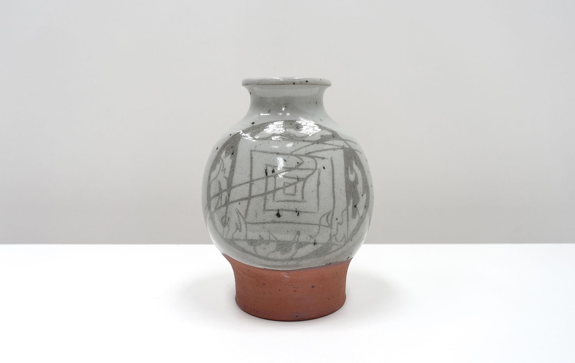 ceramic vase Claude Albana Presset 90s