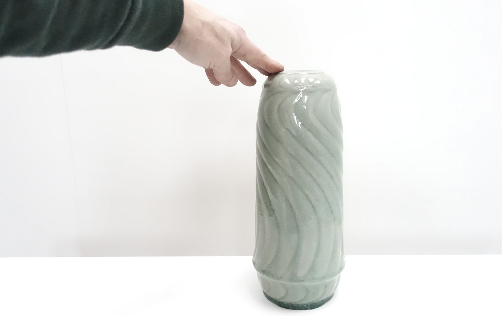 ceramic vase Claude Presset 90s