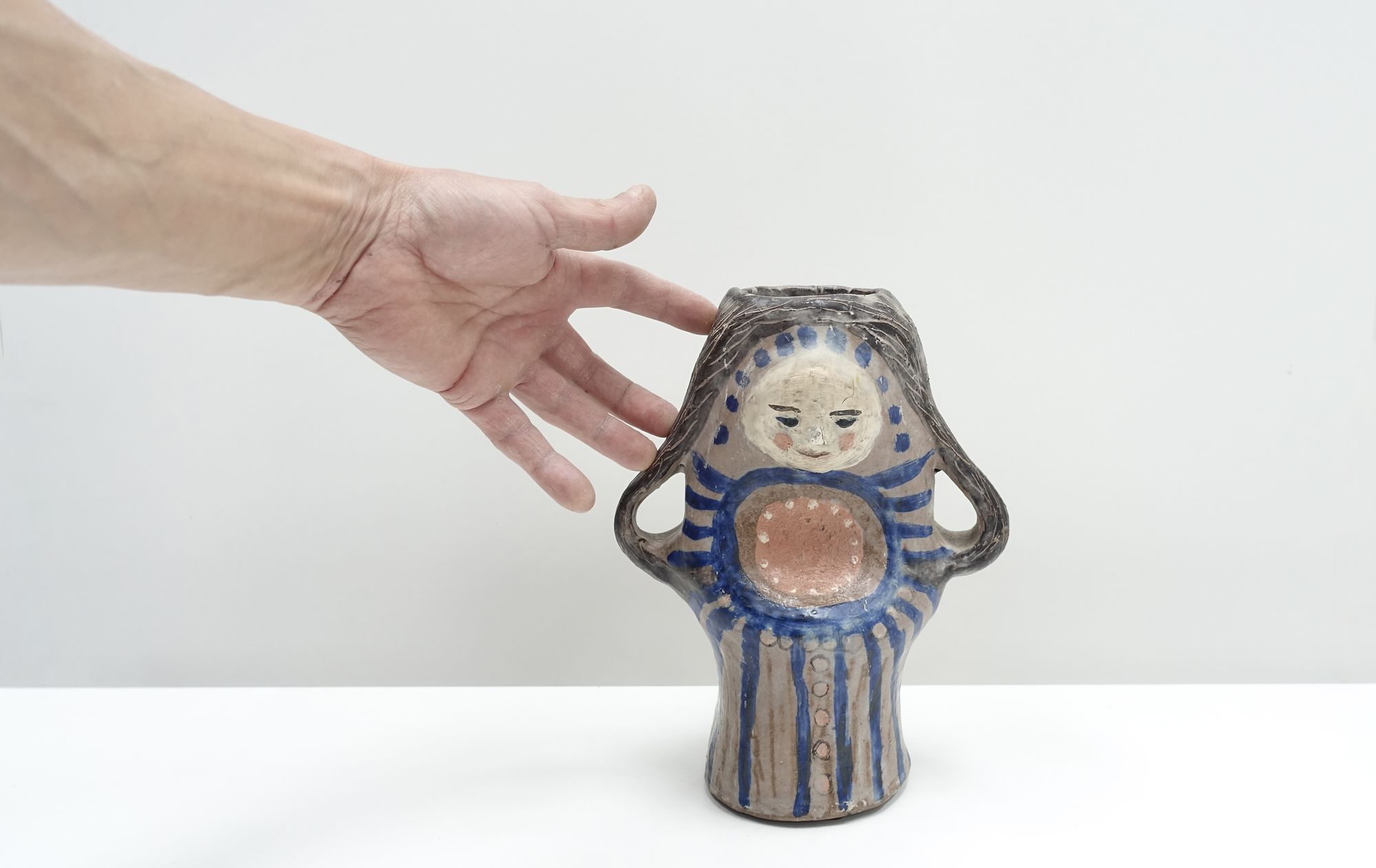 ceramic sculpture Eva Fritz Lindner 60s