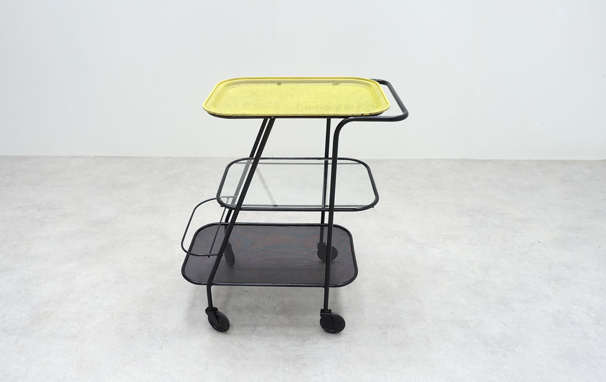 service cart Mathieu Matégot 50s