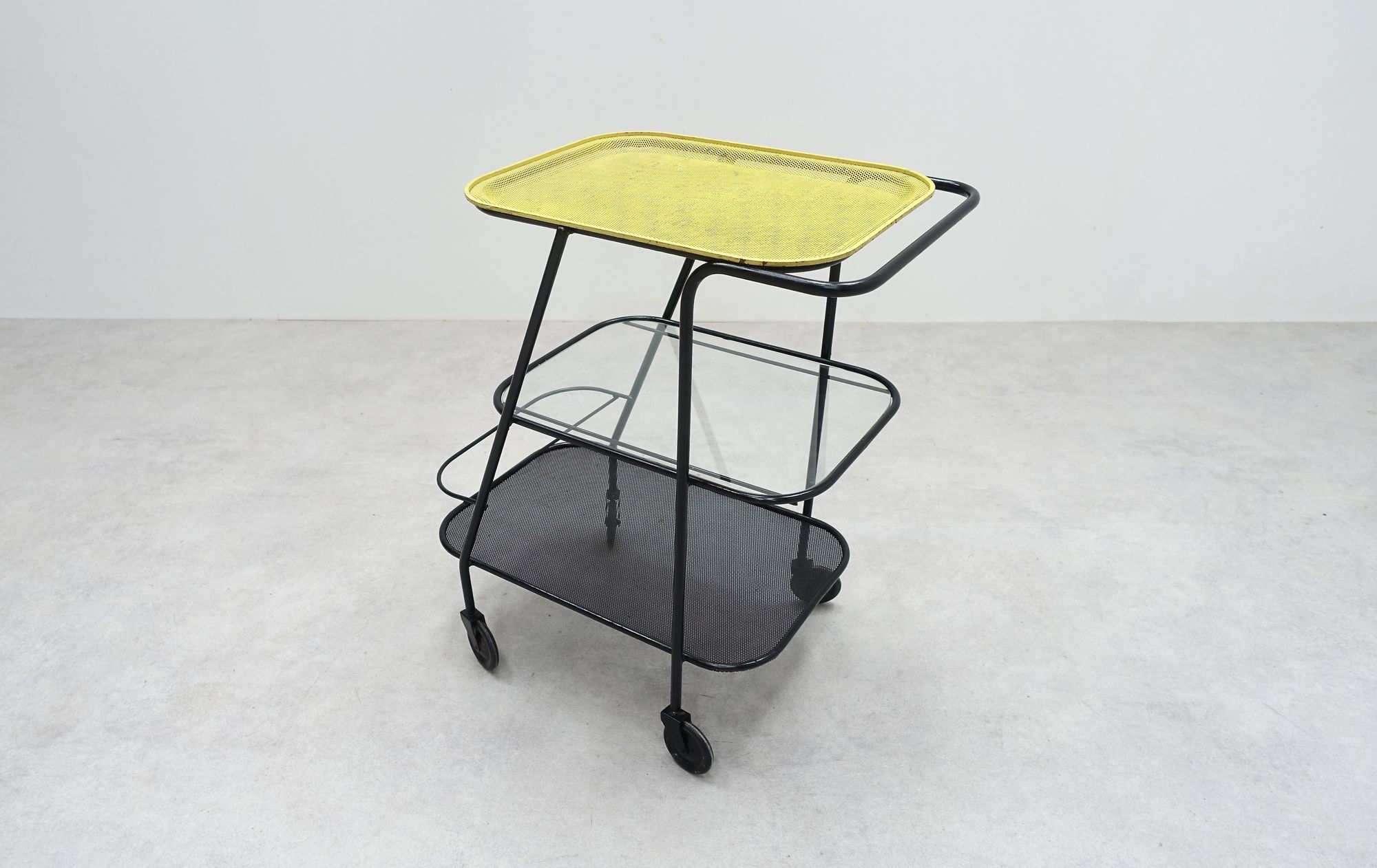 service cart Mathieu Matégot 50s