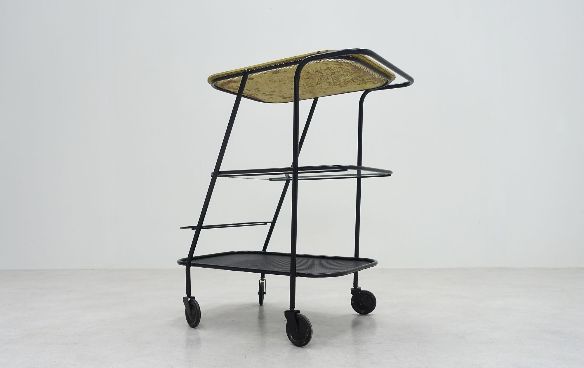 service cart Mathieu Matégot 50s