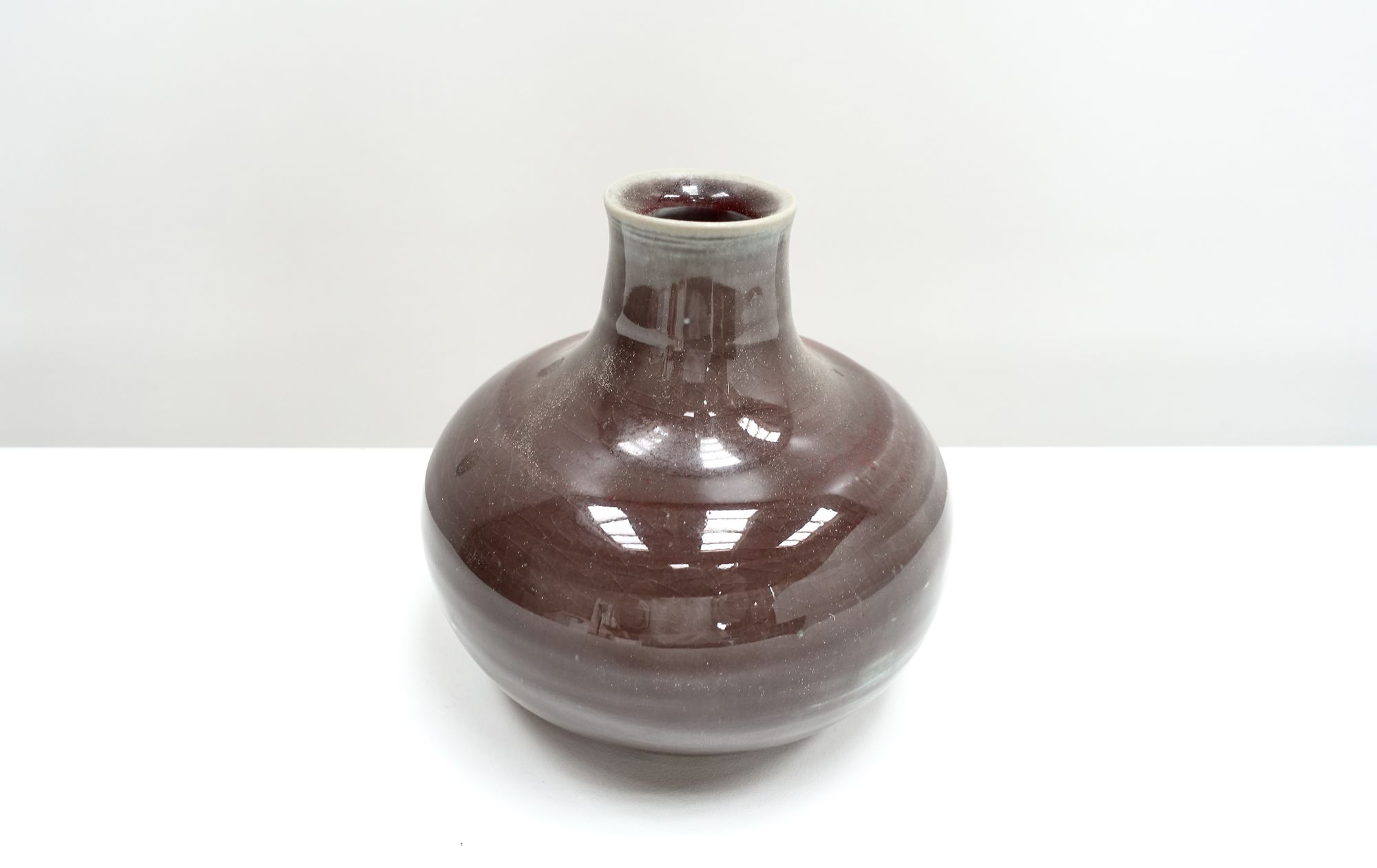 ceramic vase Philippe Lambercy 70s swiss artist