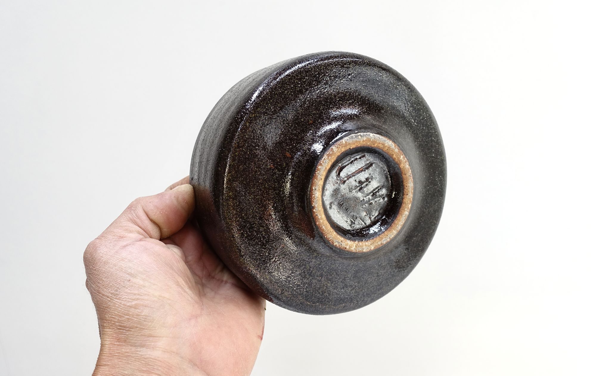 ceramic bowl Edouard Chapallaz Swiss artist 70s
