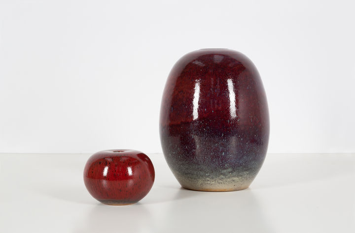 Edouard Chapallaz ceramic vases