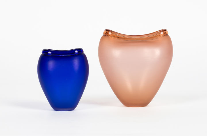 Bladwin & Guggisberg Glass vases