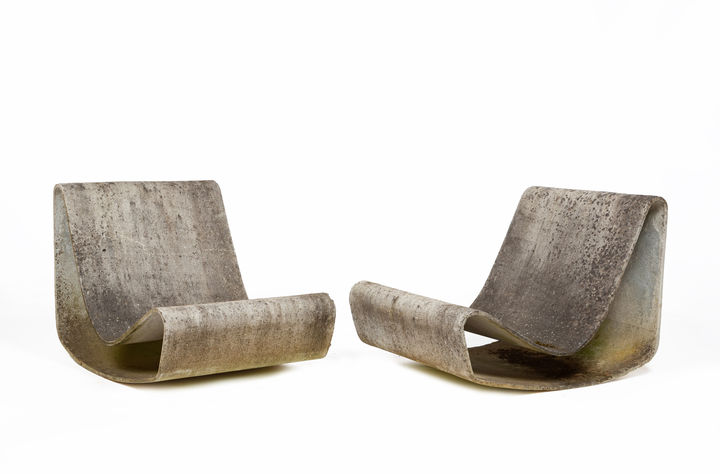 Willy Guhl loop chairs