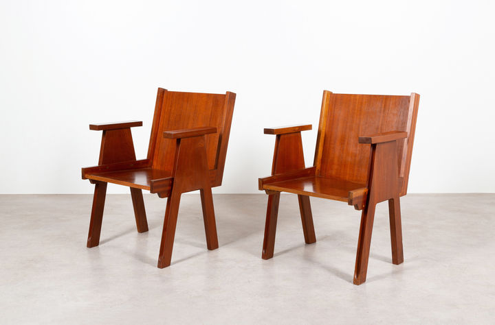 Angelo Mangiarotti Club 44 chairs