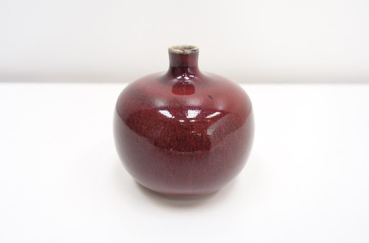 Edouard Chapallaz Swiss ceramic vase 70s