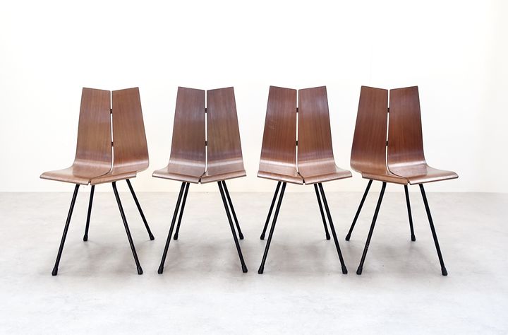 Hans Bellmann chair Swiss design 50s