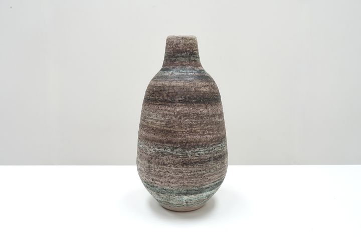 Swiss ceramic vase Gustav Speorri 60s