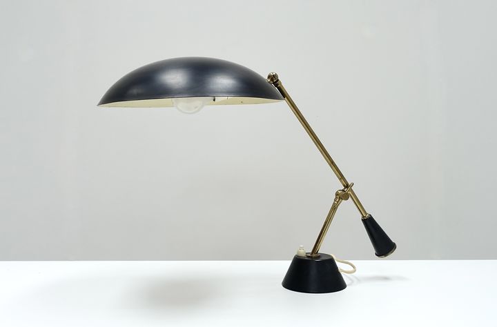 swiss lamp B.A.G. Turgi 50s