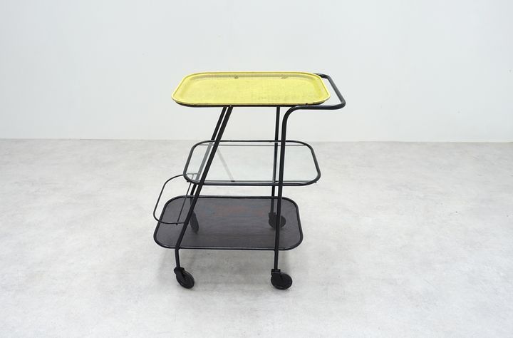 service cart Mathieu Matégot 50s