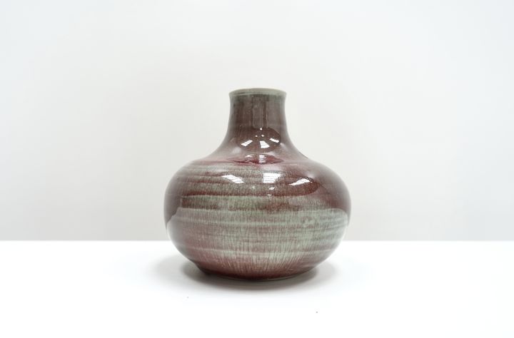 ceramic vase Philippe Lambercy 70s swiss artist